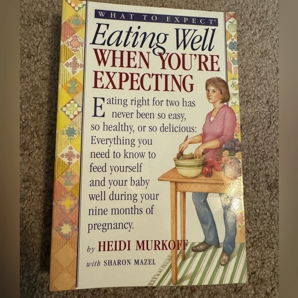 Pregnancy book bundle what to expect / eat when you’re expecting &maternity care
